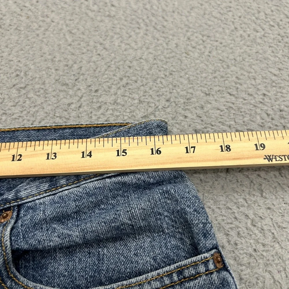 Levis Shorts Mens 33 Blue Denim 505 Regular Straight Bermuda 10